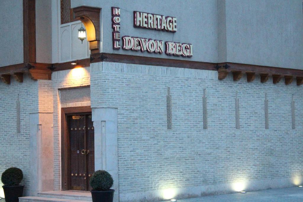 Devon Begi Heritage Hotel Bucara Exterior foto